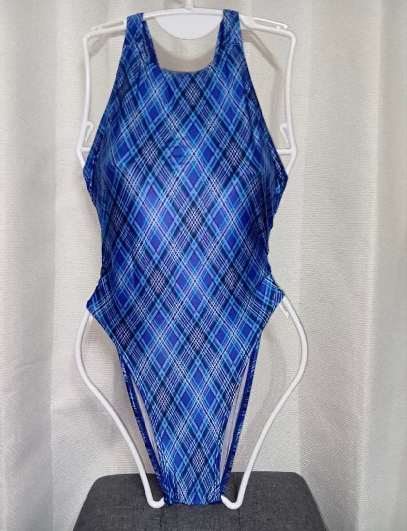 アシックス 超ハイレグ ハイドロSP スパイラルカット 競泳水着 L