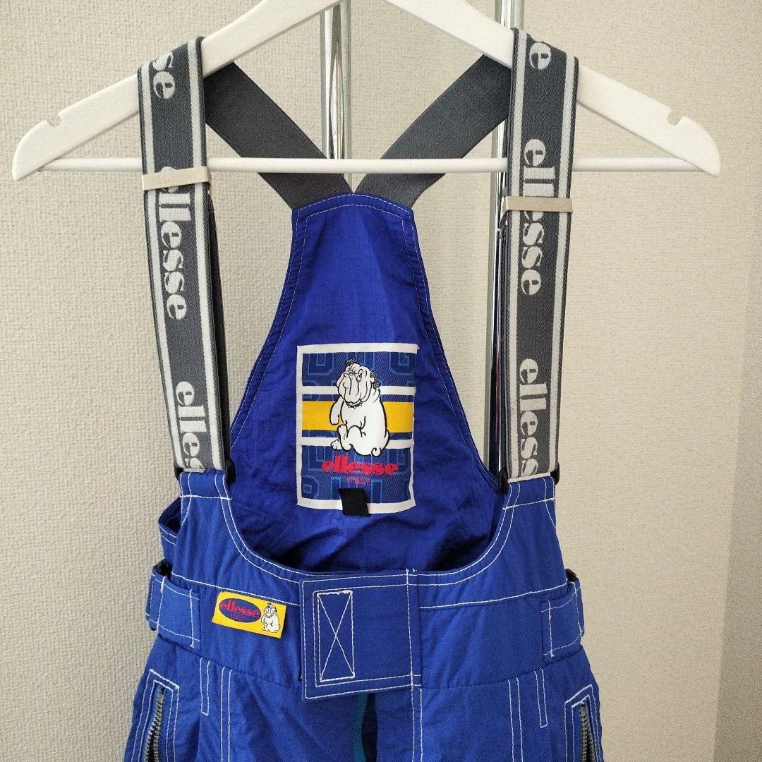 ellesseエレッセ スキー スノボ ウェア 上下セット レトロ 派手 - メルカリ