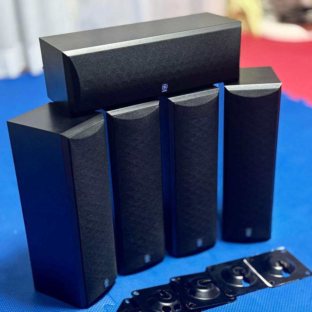【YAMAHA】ヤマハスピーカー　5台セット Amazon | YAMAHA HS5 ペア スピーカースタンドセット パワードモニター