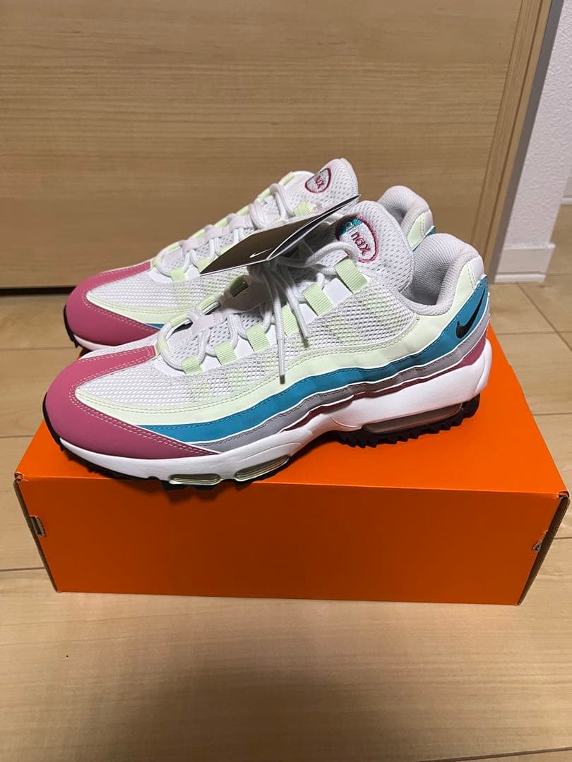 新品未使用　ナイキ　ゴルフシューズ　エアマックス95 27.5cm