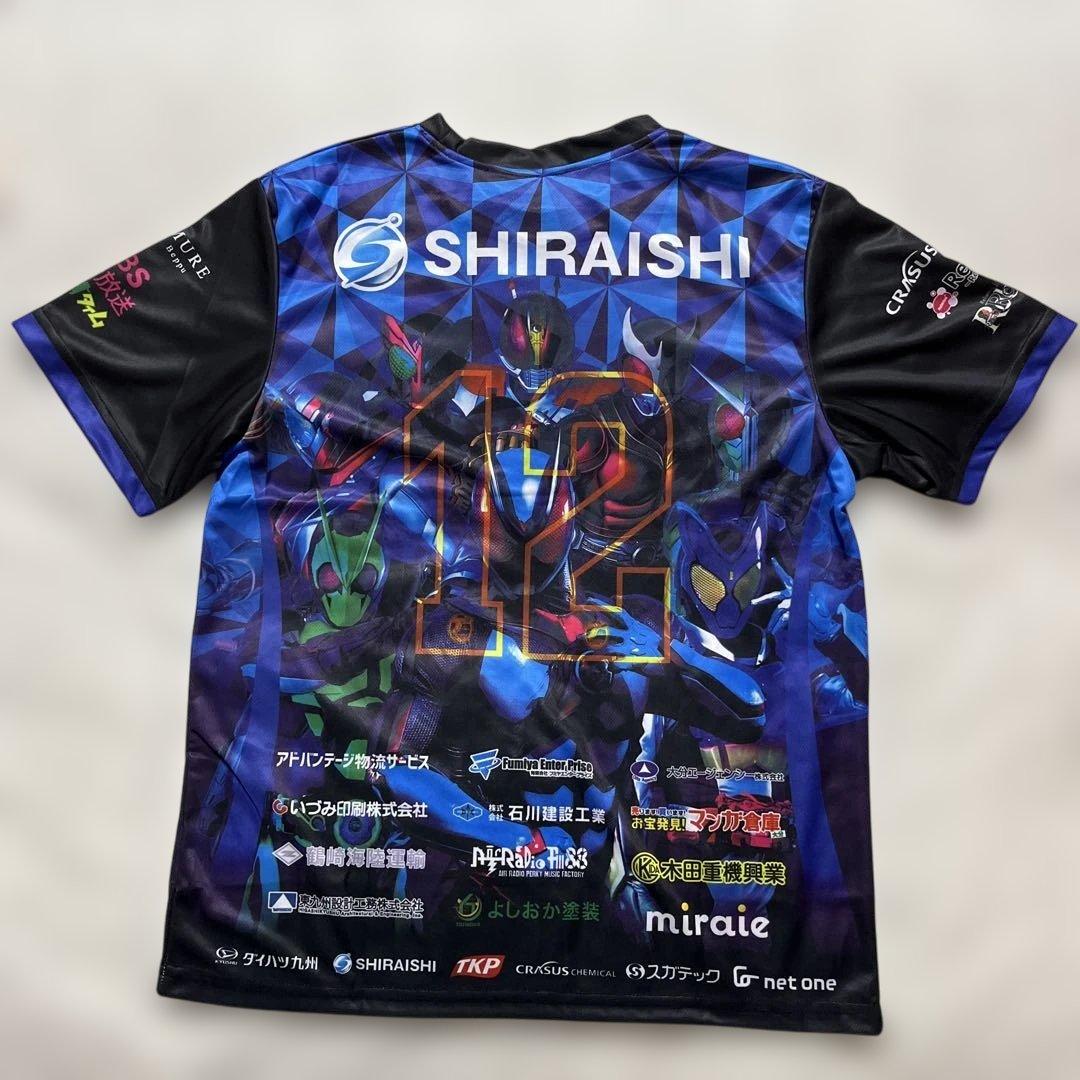 非売品】大分トリニータ 亀祭記念シャツ 仮面ライダー - メルカリ