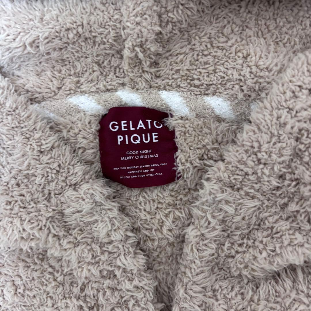 新品 ジェラートピケ ベアパーカー＆ロングパンツ セットアップ くま