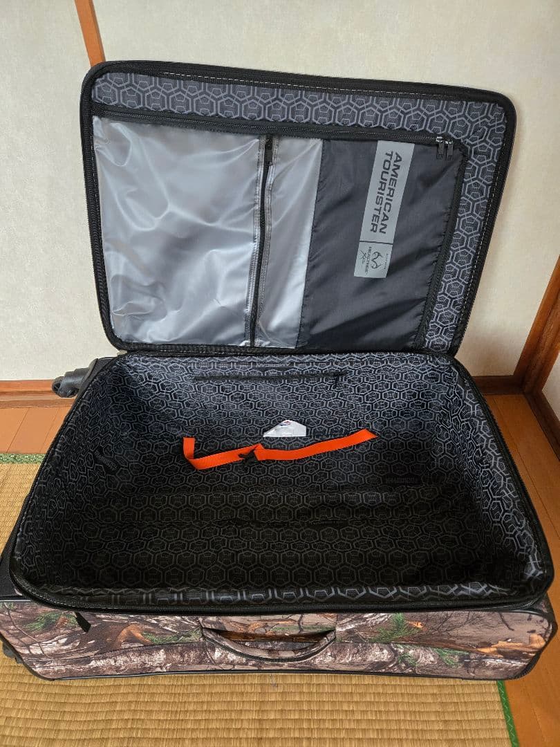 malla様専用】アメリカンツーリスター 迷彩柄キャリーカート Lサイズ