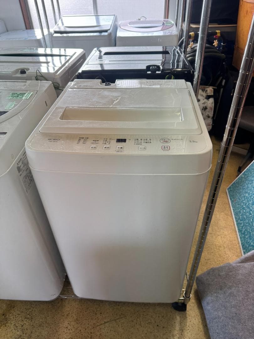 YAMADA　ヤマダ　洗濯機 5.5KG YWM-T55LW 2024年製