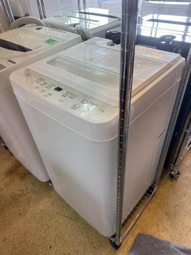 YAMADA　ヤマダ　洗濯機 5.5KG YWM-T55LW 2024年製