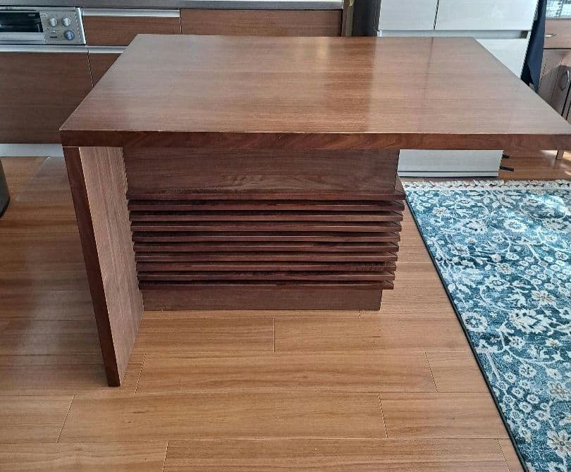 廃盤品 モリタインテリア ミーア MIA ウォールナット カウンター モリタインテリア（MORITA）ミーア カウンターテーブル買取｜L-line
