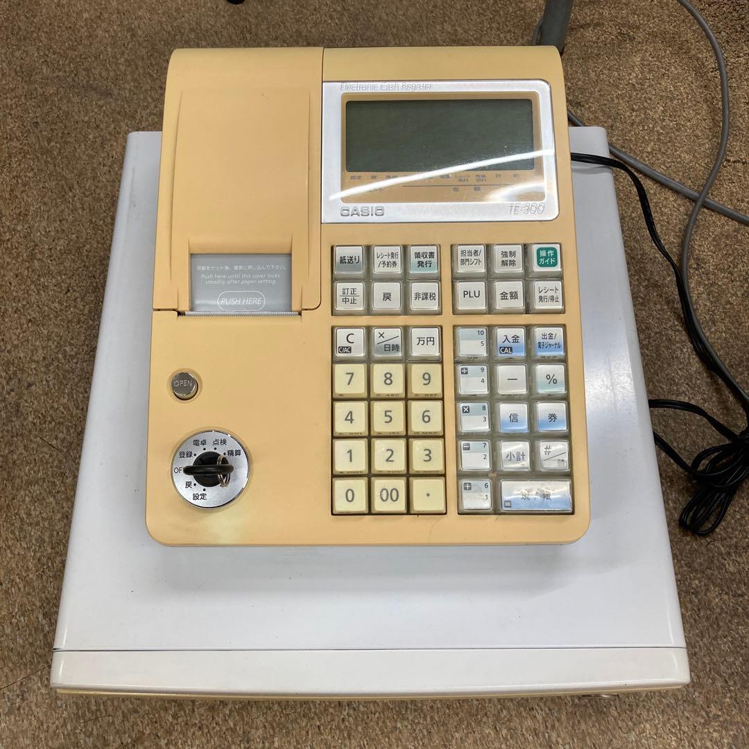 カシオ レジスター TE300 ジャンク - メルカリ