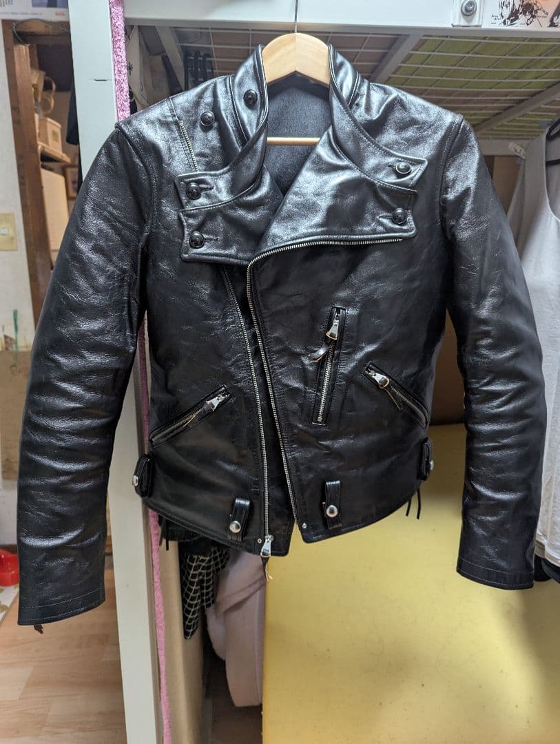 希少 サンマテオタイプ ライダースジャケット イカジャン - メルカリ