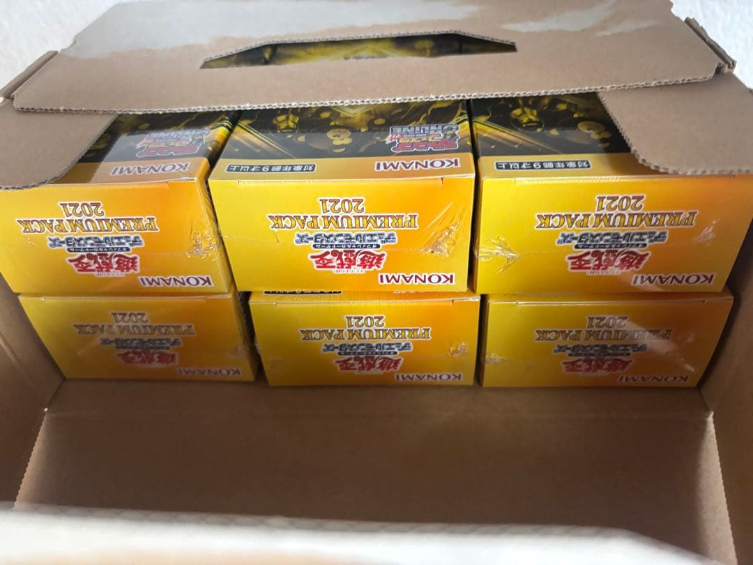遊戯王OCG レアリティコレクション　プレミアムパック2021 6box