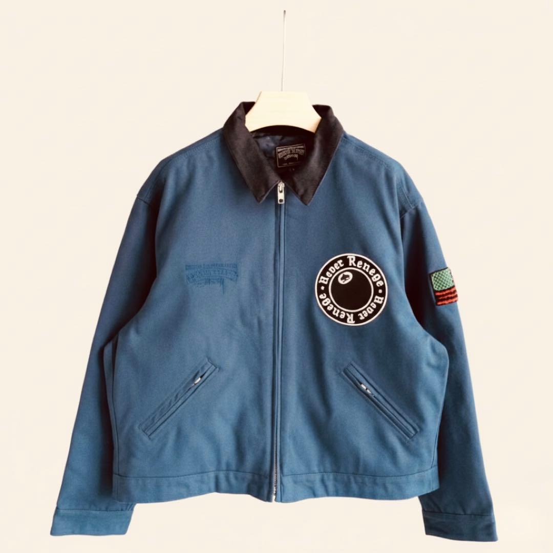 【専用】らいらいさん様 Denim tear x Stussy ☆Stussy x Denim Tears X Our Legacy TTL Varsity Jacke.t☆ (STUSSY