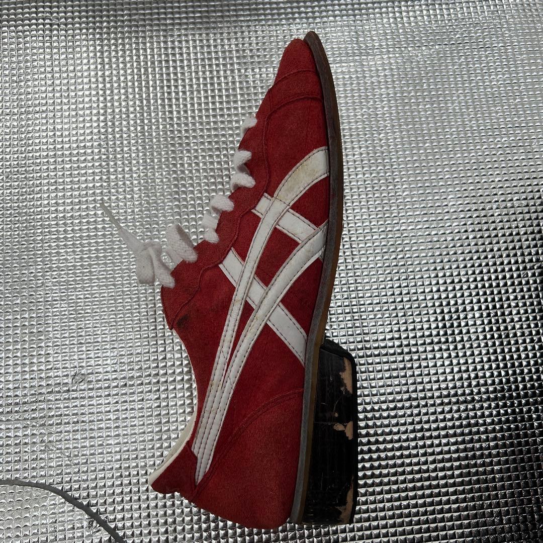 ウェイトリフティングシューズ(26.0cm)asics レッド