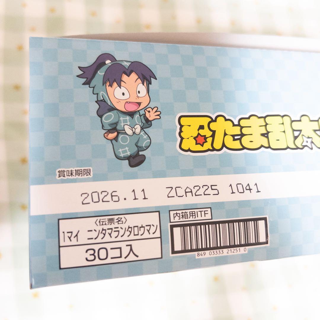 LOTTE 忍たま乱太郎 マンチョコ ビックリマンチョコ 箱入り 30個