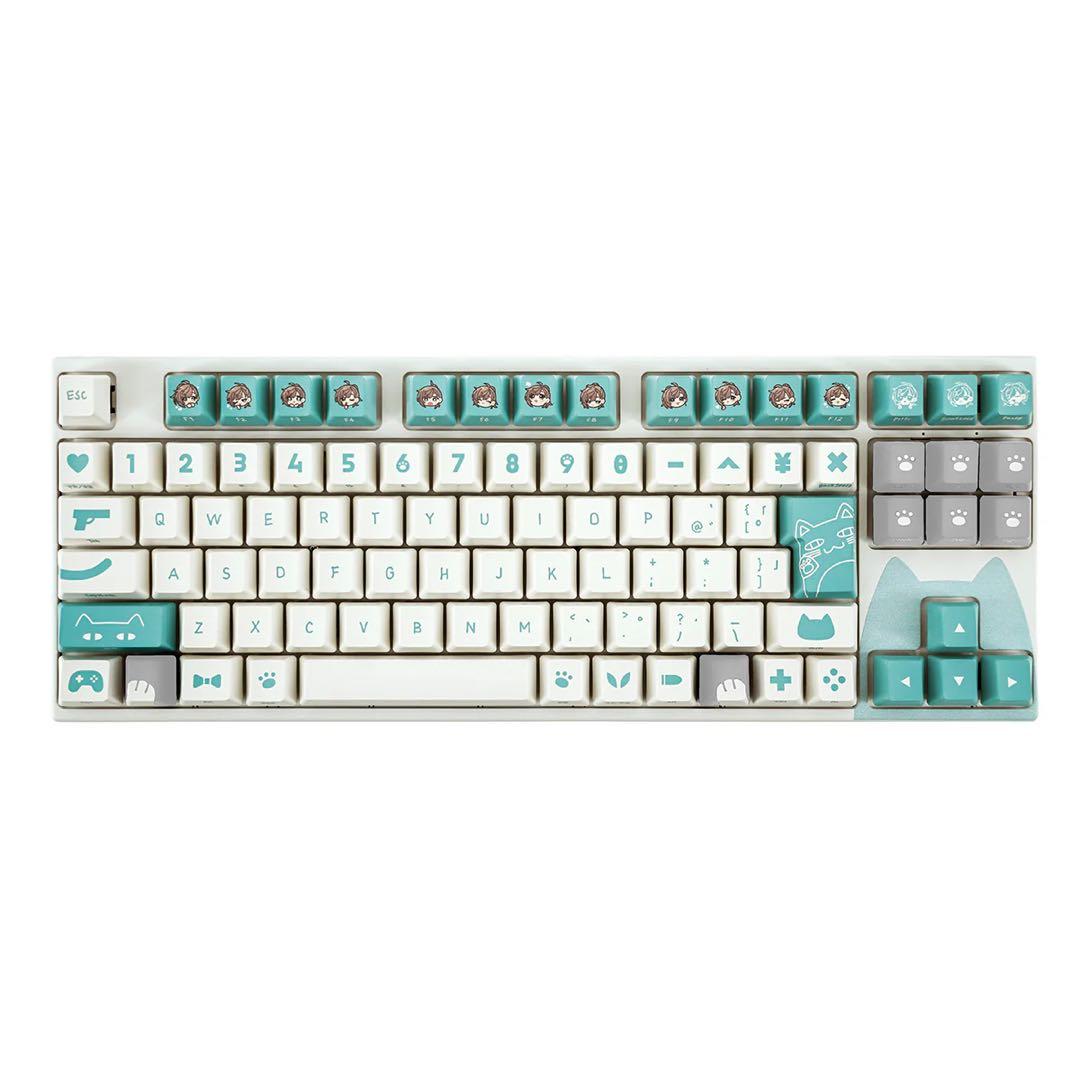 にじさんじ × ふもコレ叶 キーボード マウスパッド キーキャップセット