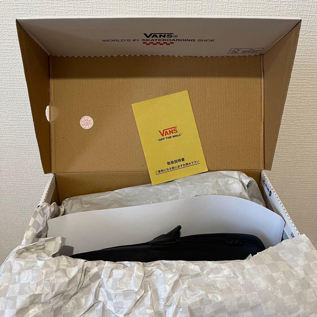 VANS レザースケートローファー ブラック27.5cm プロモデルUS企画