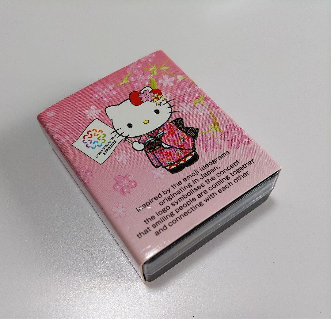 ハローキティ ピンバッジ EXPO2025 大阪・関西万博 招致 - メルカリ