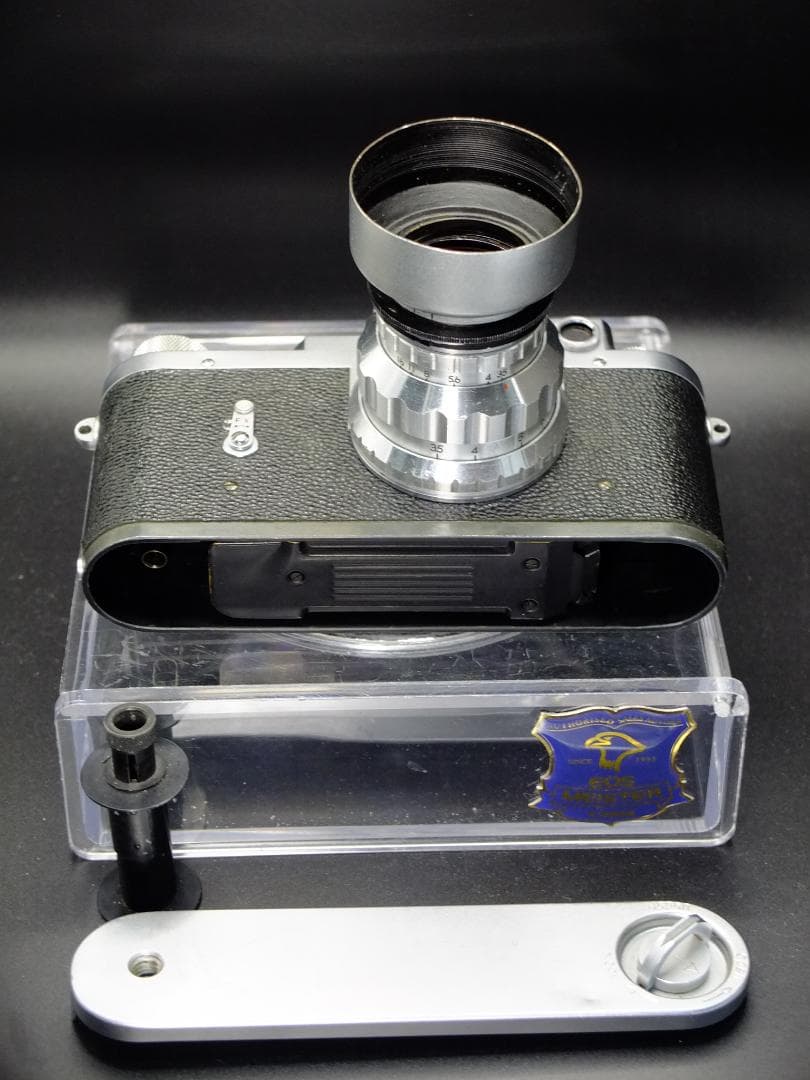 レオタックスK型／トプコール 5c㎜f3.5フード付【実写確認済整備品