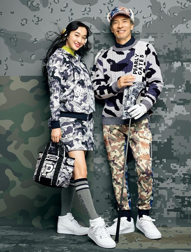 新品　パーリーゲイツ ミドルカット ゴルフシューズ 22.5cm　Ⓗ