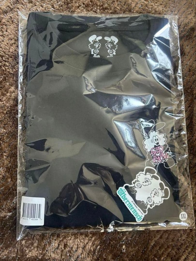 Ü bermensch キャラクターTシャツ 黒 XXL