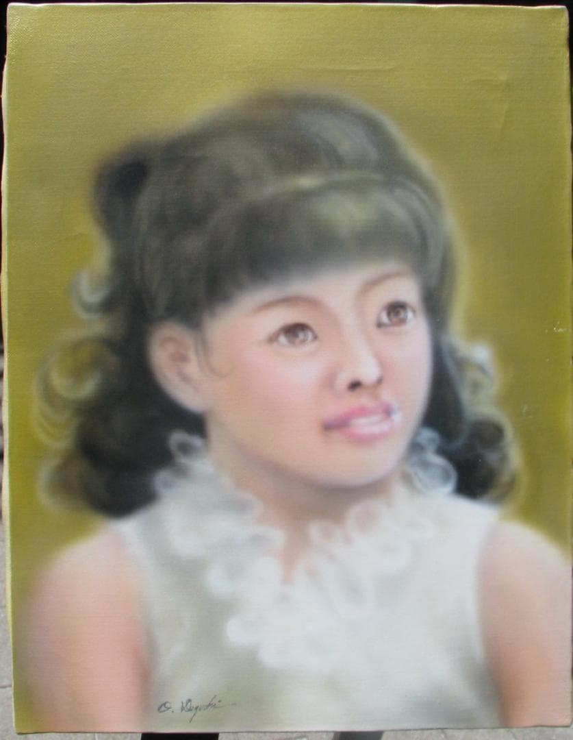 シェル美術賞受賞,出口修「女」6号オリジナル,額なし