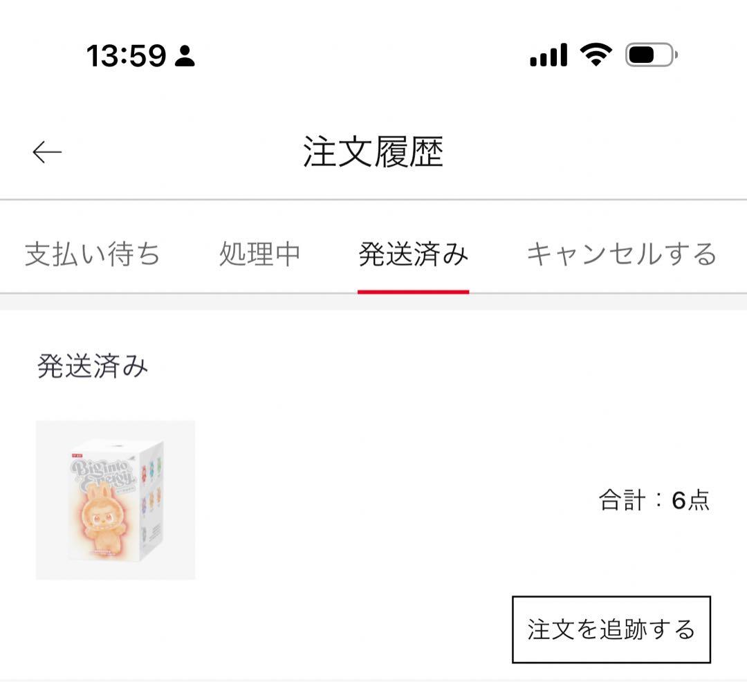 【即日発送】 POPMART LABUBU Big into Energy