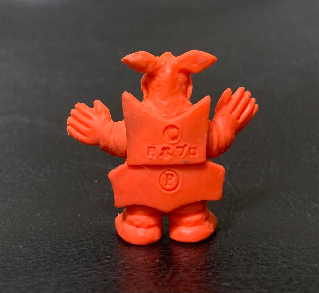ウルトラ怪獣消しゴム　バイブ星人（橙色）　ポピー　当時物　希少　昭和レトロ