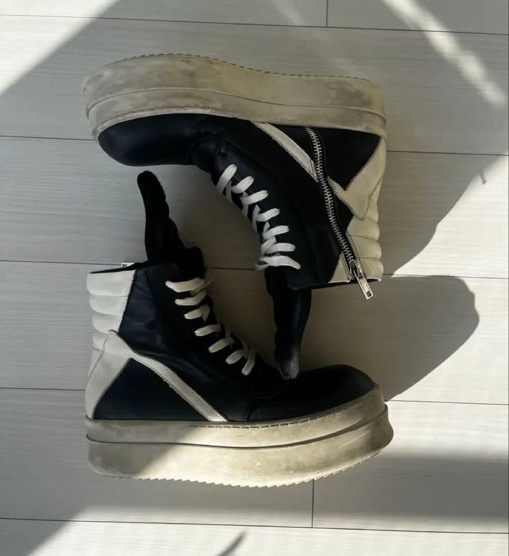 靴 Rick Owens Mega Bumper Geobasket 45 Rick Owens（リック・オウエンス） サイズ:45 MEGA BUMPER GEOBASKET