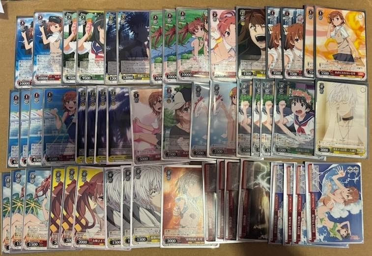 WS　とある科学の超電磁砲/とある魔術の禁書目録　ストブ扉　ガチ構築　デッキ WS とある科学の超電磁砲/とある魔術の禁書目録 ストブ扉 ガチ構築