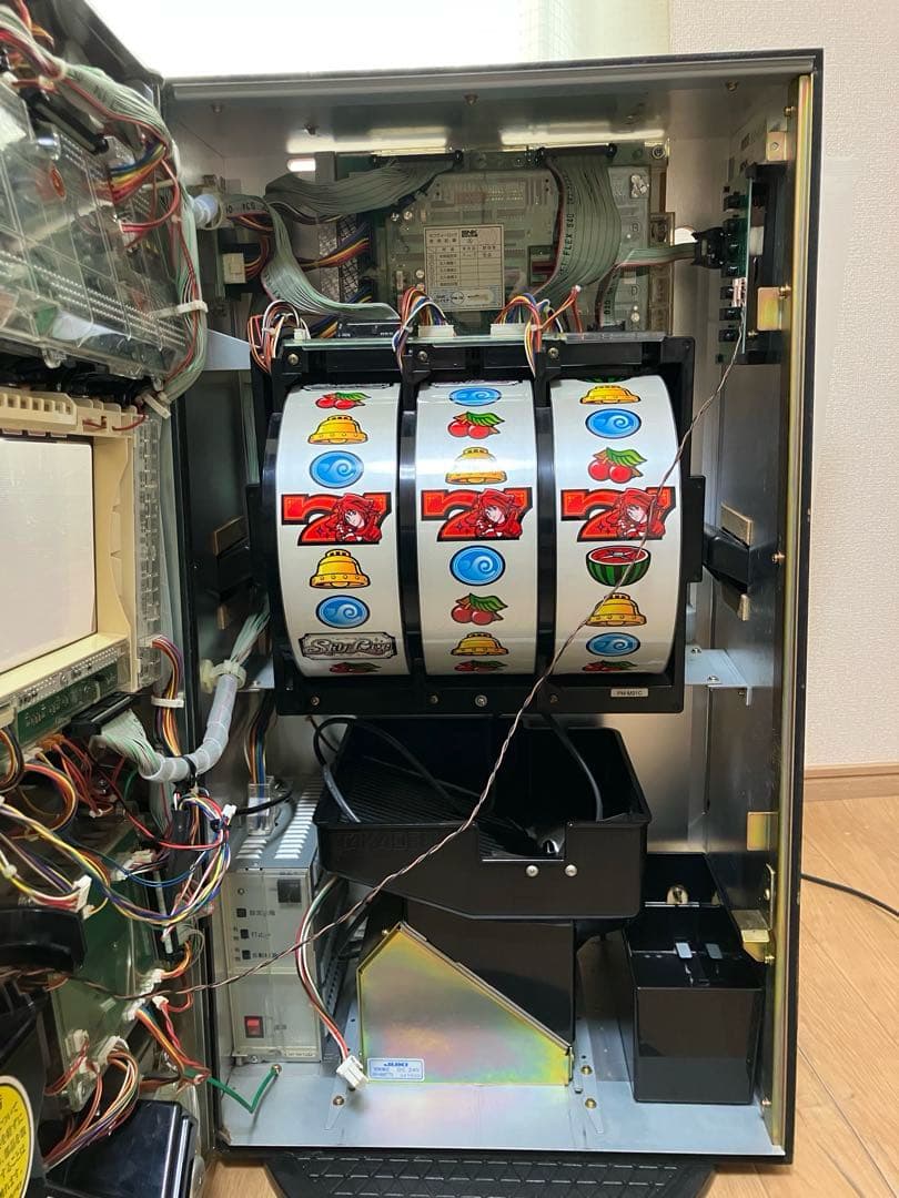 【送料無料】希少！パチスロ 初代スカイラブ 不要機付き ラブパネル 実機