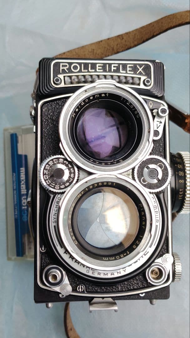 ROLLEIFLEX ローライフレックス Planar 1:2.8 f=80mm 中古】(ローライ) Rollei ROLLEIFLEX 2.8F planar80/2.8｜ナニワ