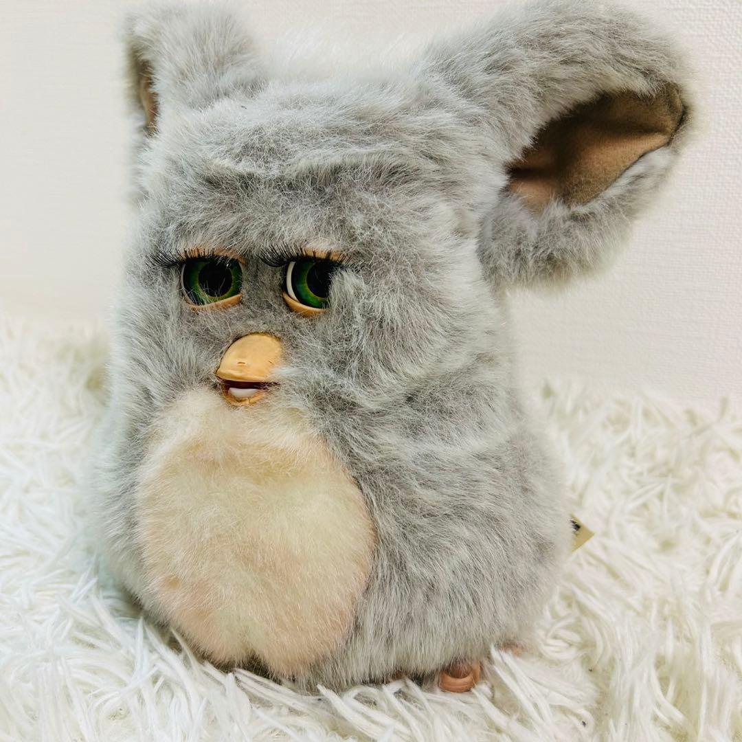 美品！ファービー2 緑目 グリーン グレー