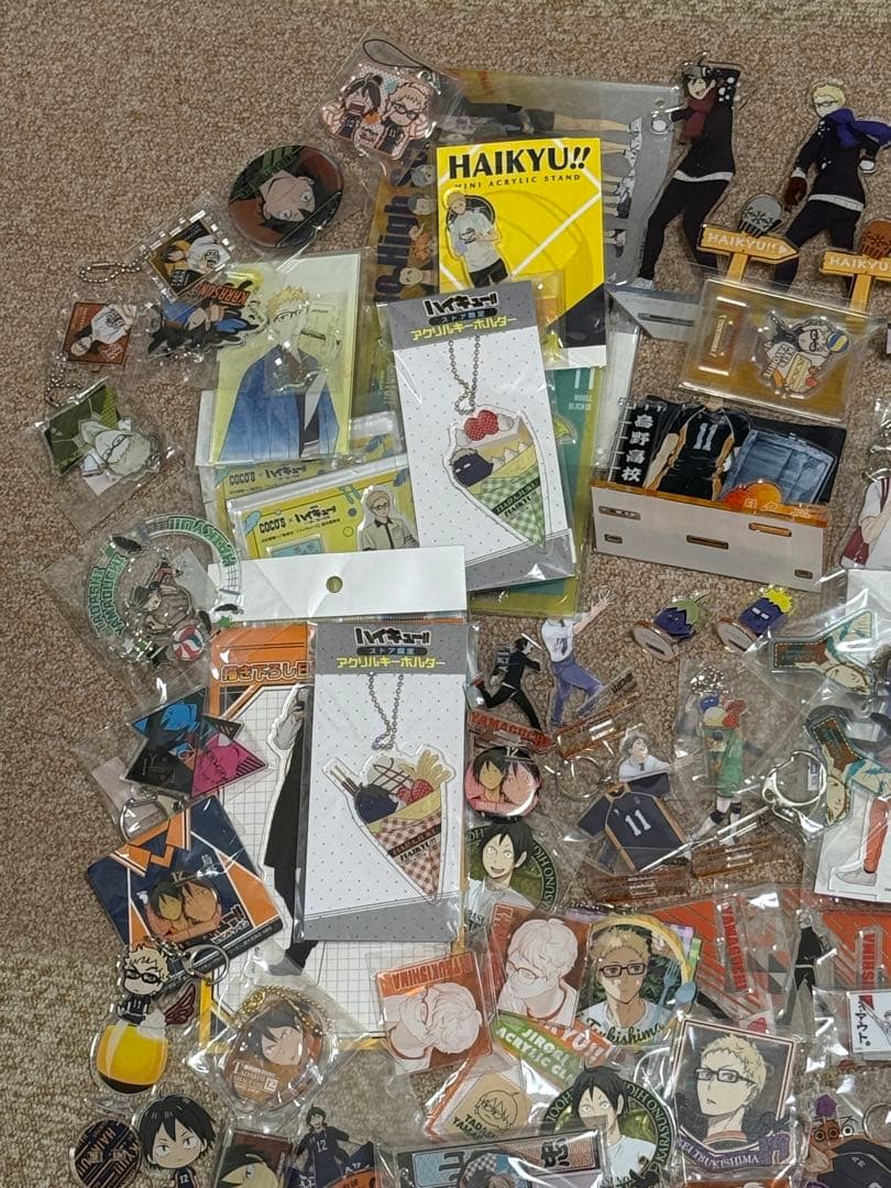 ハイキュー!! キャラクターグッズ セット　月島蛍　山口忠