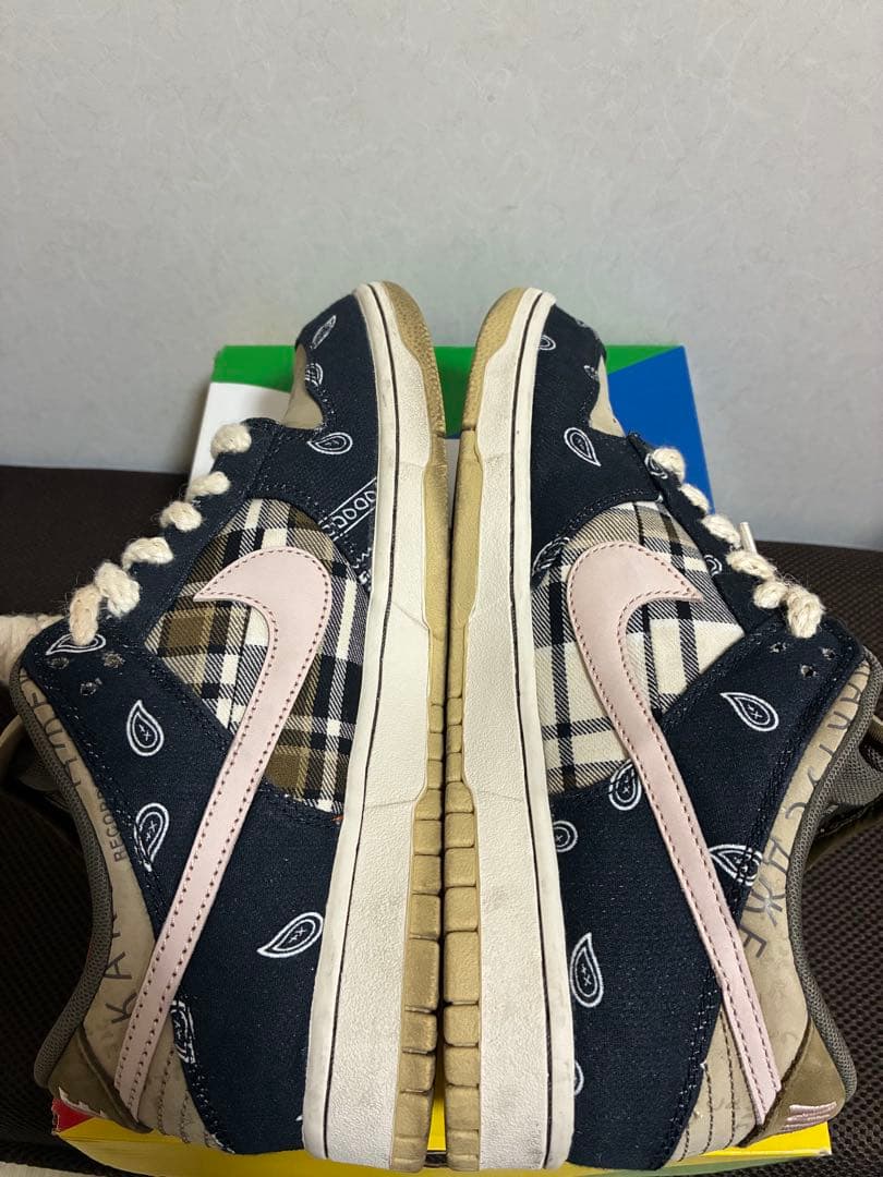 Travis Scott × Nike SB Dunk Low 27.5cm