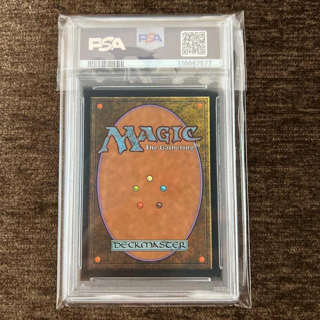 MTG TMP 大地の知識 PSA9