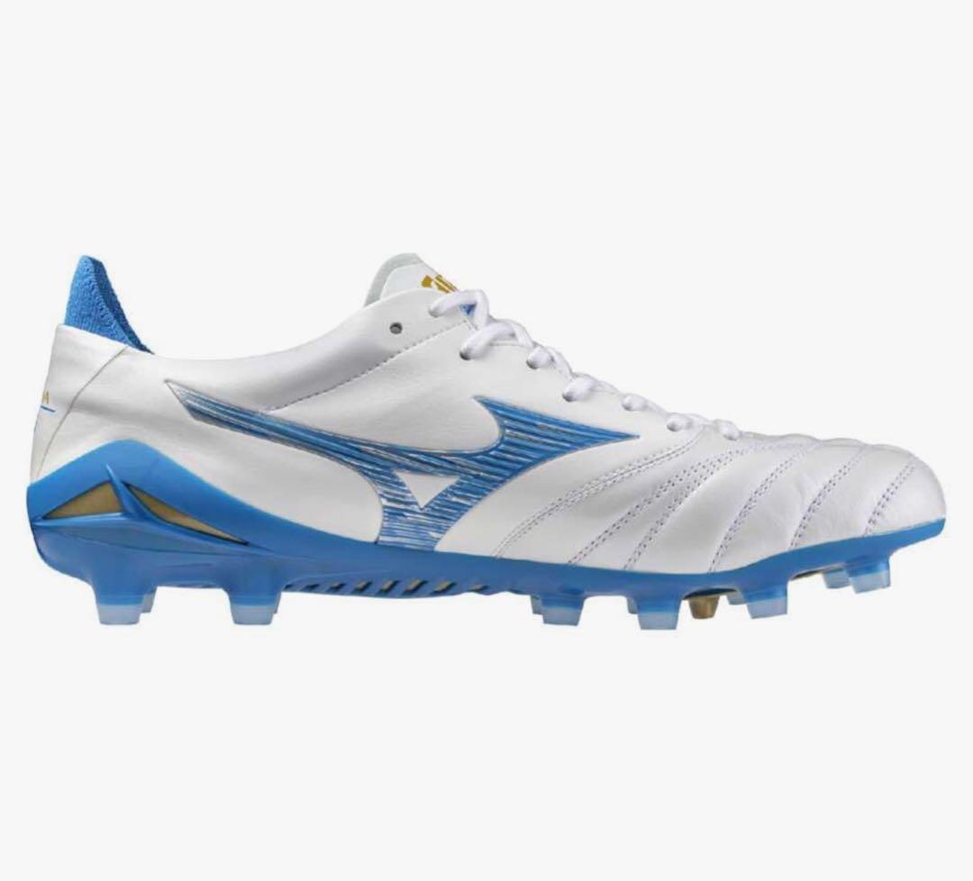 【新品】　サッカー　スパイク　モレリア4 26.0cm ホワイト　ブルー　ミズノ