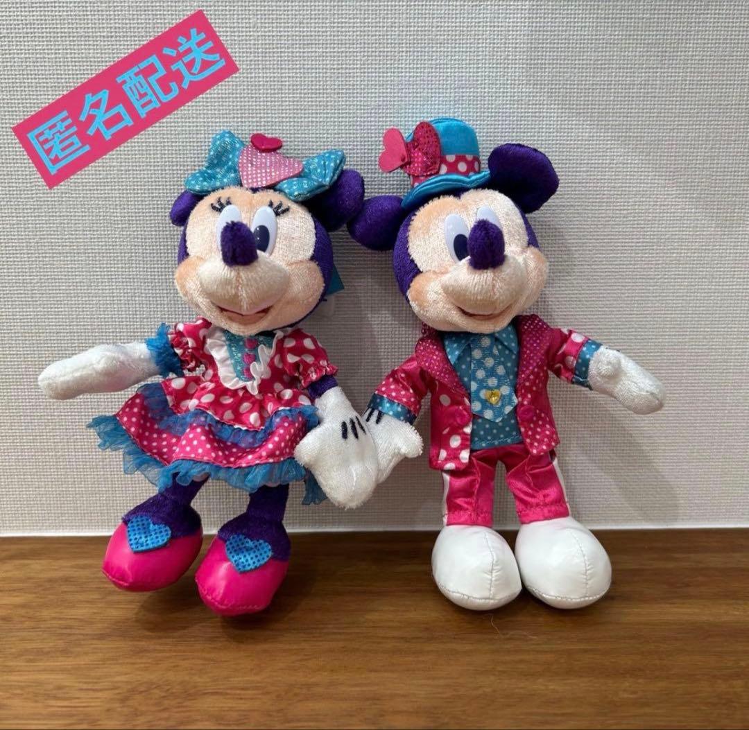 24時間以内発送】ミニパル ぬいぐるみバッジ ミッキー ミニー ぬいば