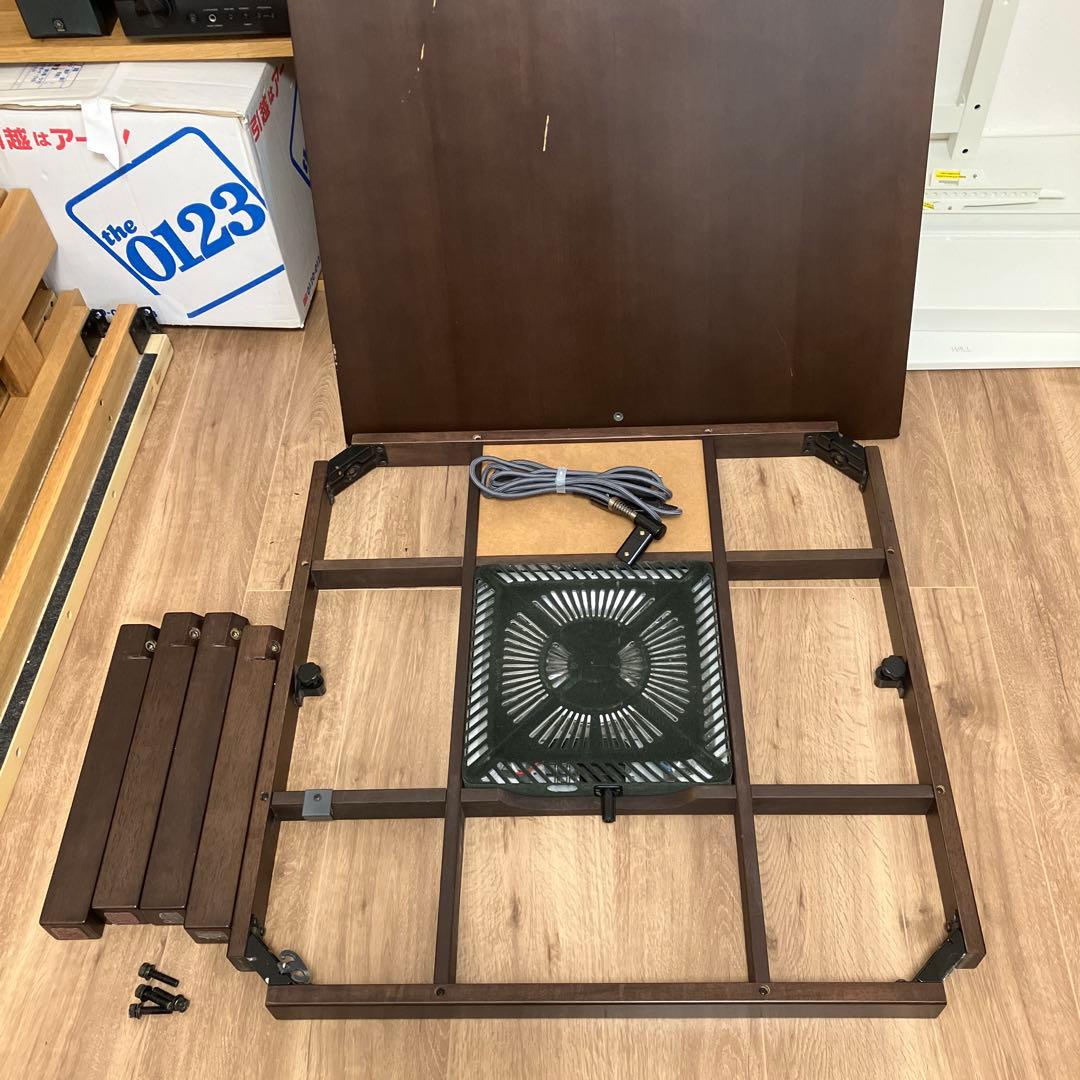 無印良品 正方形こたつMK-758/DB/09 - メルカリ