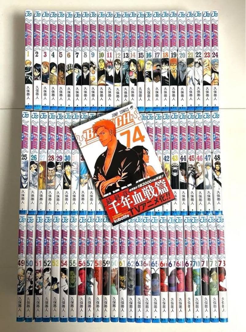 BLEACH 全巻セット 74巻 集英社（SHUEISHA） 【中古】BLEACH-ブリーチ- 全74巻 完結セット