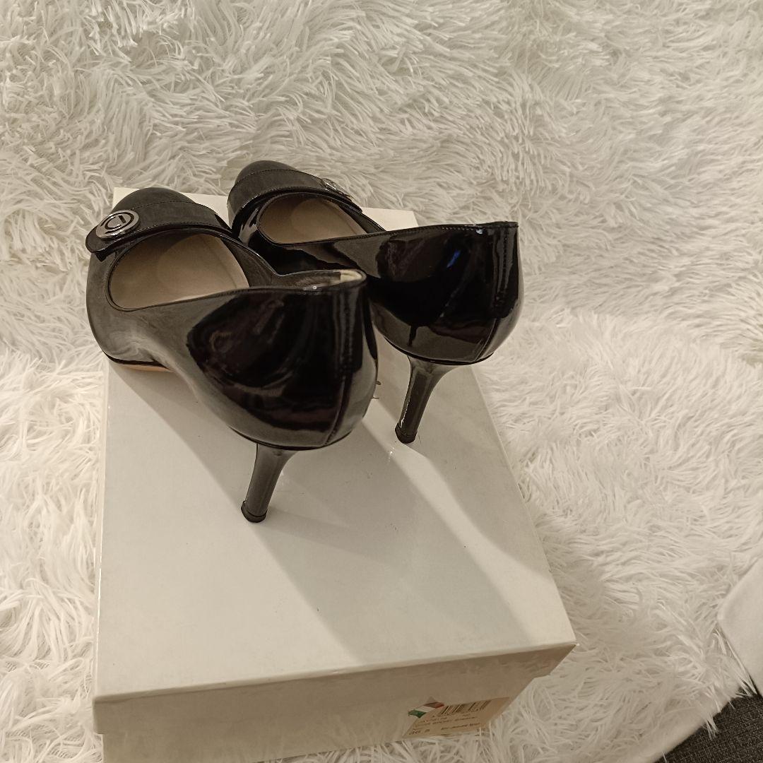 美品✨️箱付　Dior ブラック ハイヒール パンプス　ディオール 23.5cm