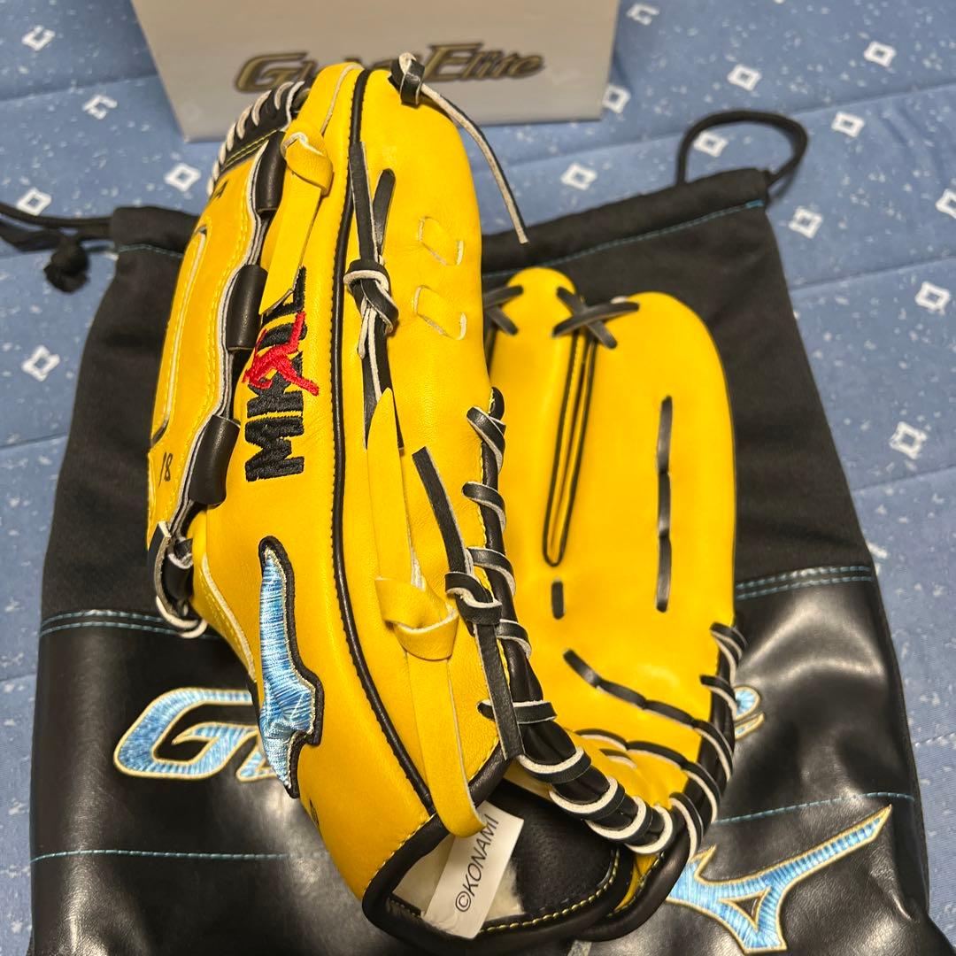 即購入可調子くんグローブ プロスピA マエケンコラボ 限定品 野球