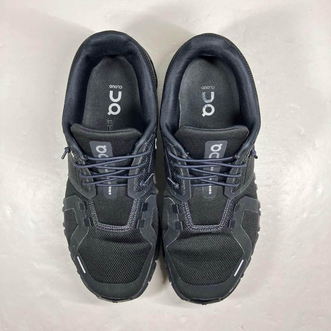 【定番人気】On オン cloud6 クラウド6 25.0cm ブラック 黒