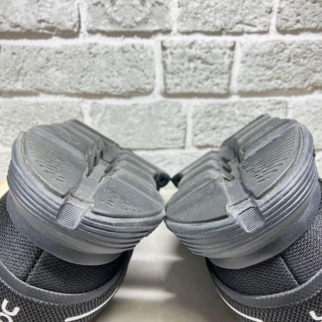 【定番人気】On オン cloud6 クラウド6 25.0cm ブラック 黒