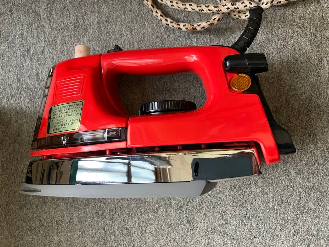 ✨1980年代 新品未使用 ナショナル スチームアイロン ハイカセット