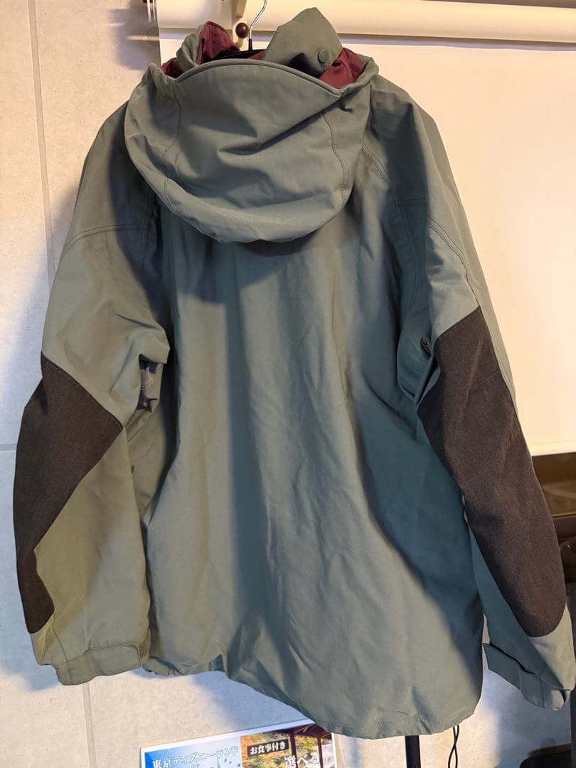 90s mont-bell モンベル アウター アノラックパーカー 緑 刺繍 - メルカリ