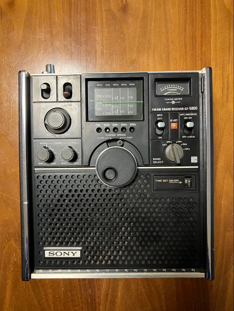 ソニースカイセンサーICF5800 BCLラジオ　ジャンク品 ソニー ICF-5800 – BCLブームの火付け役 | 【昭和レトロ】ゴールデン