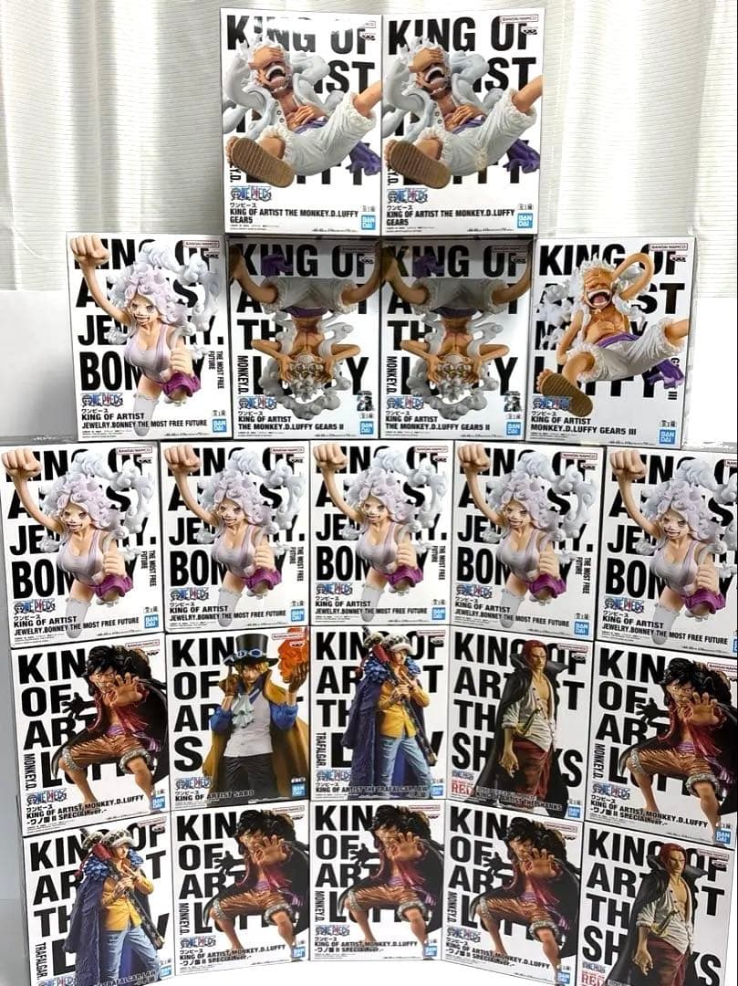 ワンピース フィギュア KING OF ARTIST GEAR5 まとめ売り ONE PIECE (ワンピース) フィギュア KING OF ARTIST THE MONKEY.D