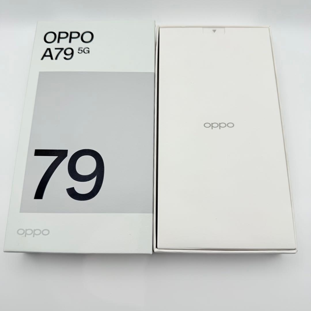 美品 OPPO A79 5G 本体 ブラック OPPO A79 5G（4GB/128GB） - ミステリーブラック（Y!mobile版）SIM