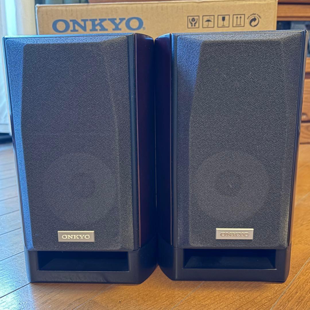ONKYO スピーカー ペア D-112EXT ダークブラウン Amazon.co.jp: ONKYO 2ウェイ・スピーカーシステム(2台1組) D-112EXT(B