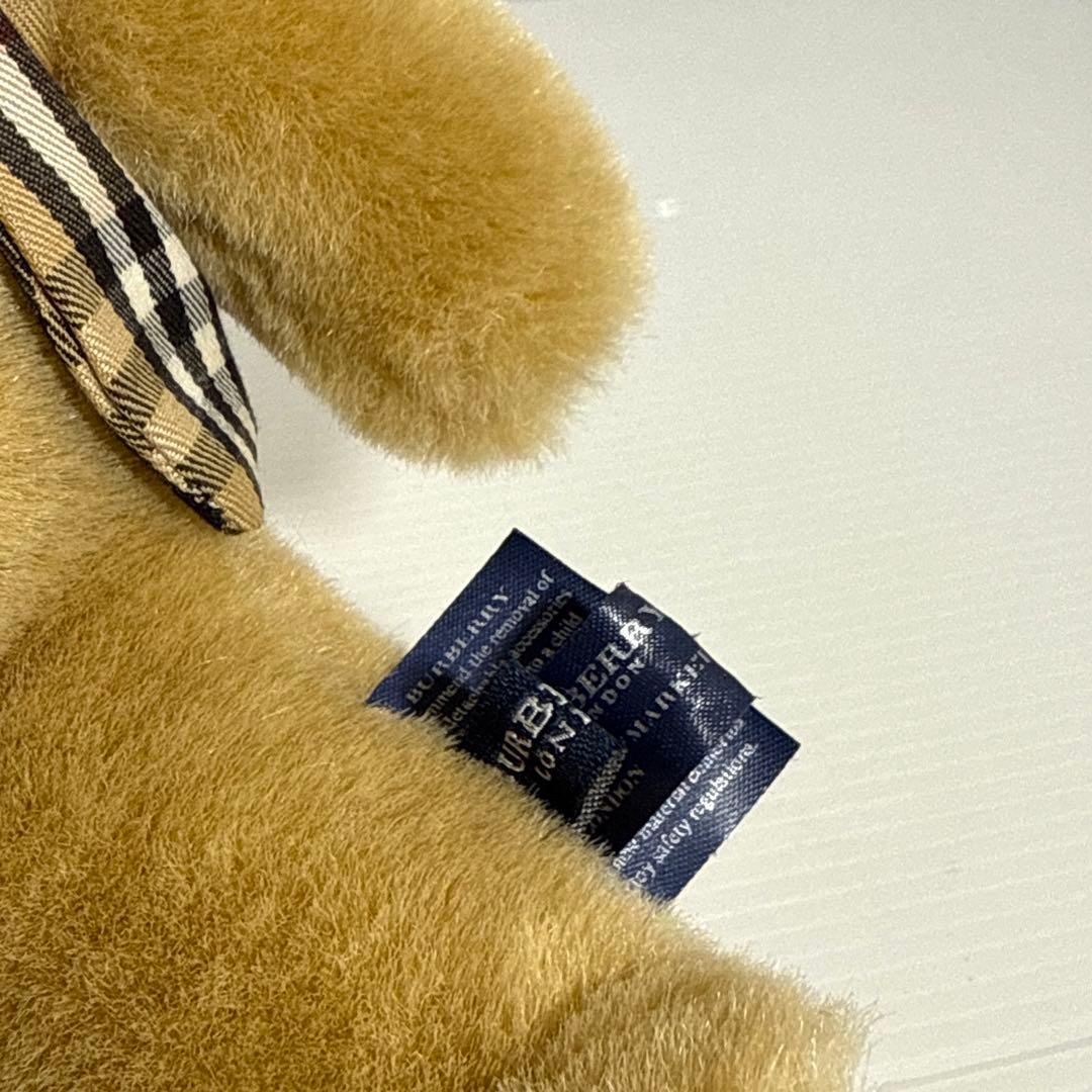 レア！バーバリー クマ ぬいぐるみ テディベア チェック柄 2点セット