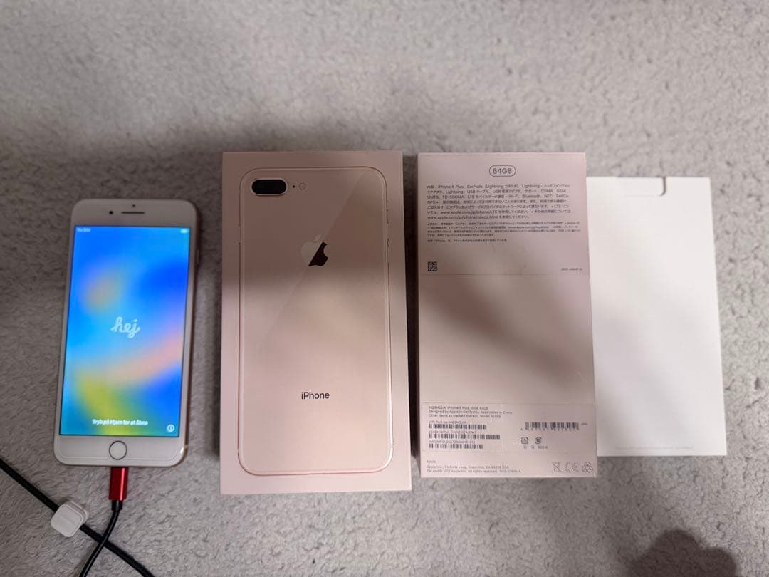 Apple iPhone 8 Plus ローズゴールド 64GB iPhone 8 Plus Rose Gold 64GB Unlocked | eBay
