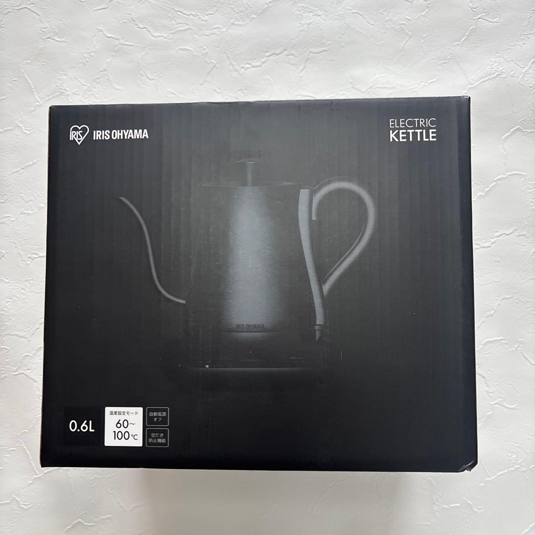 IRIS OHYAMA 電気ケトル 0.6L IKE-C600T